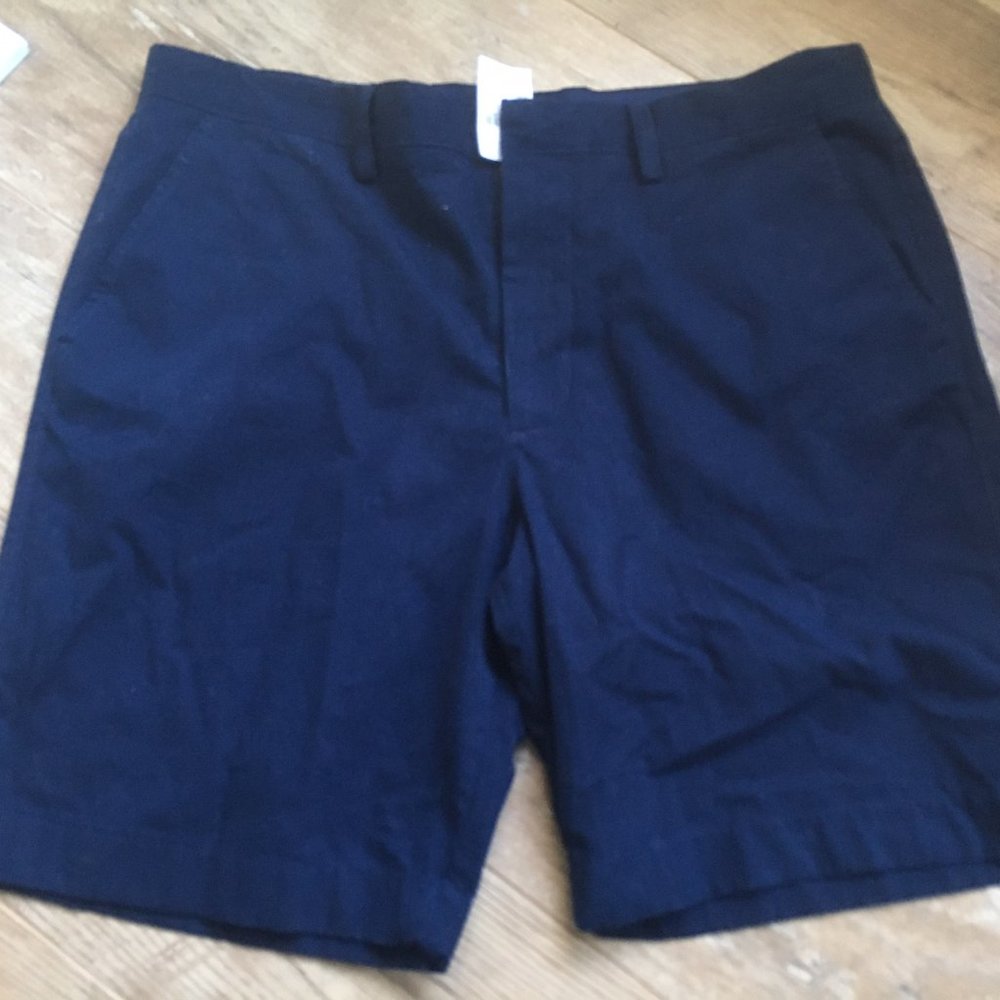 J CREW Mens Navy Blue Gramercy size 35 Shorts